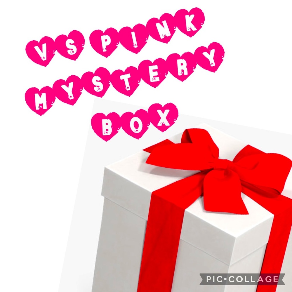 Victoria’s Secret PINK Mystery Box Hoodie Pants Tee Legging accessories Bags